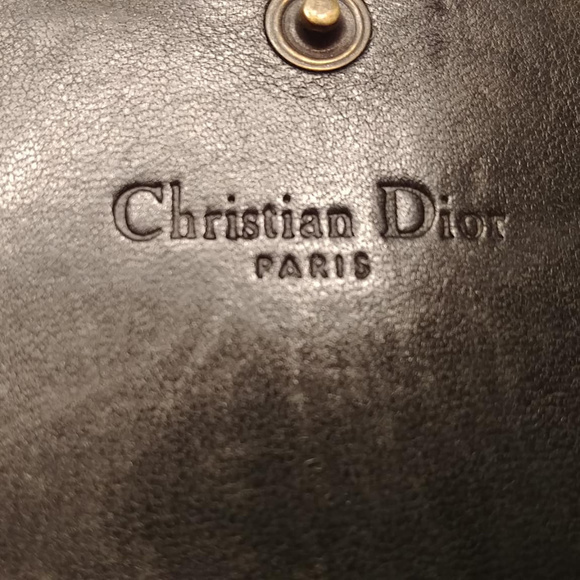 Christian Dior Clutch Black Cannage stitch leather - Picture 2 of 7